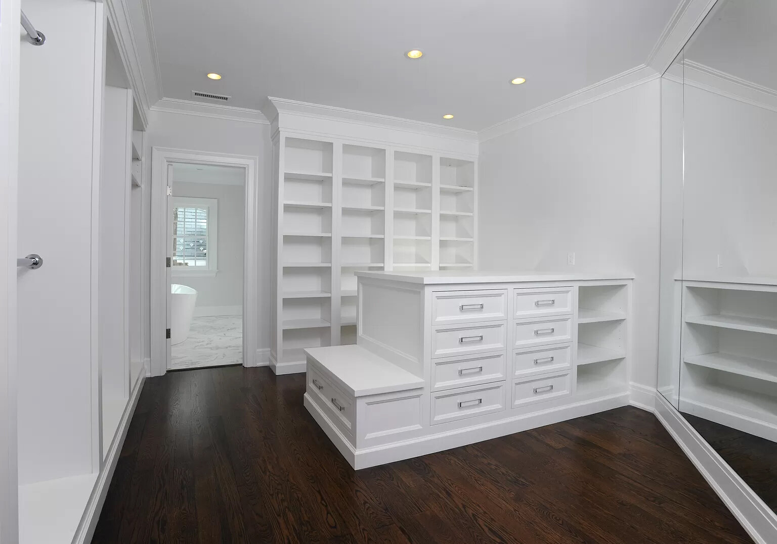 Custom Closet with Island