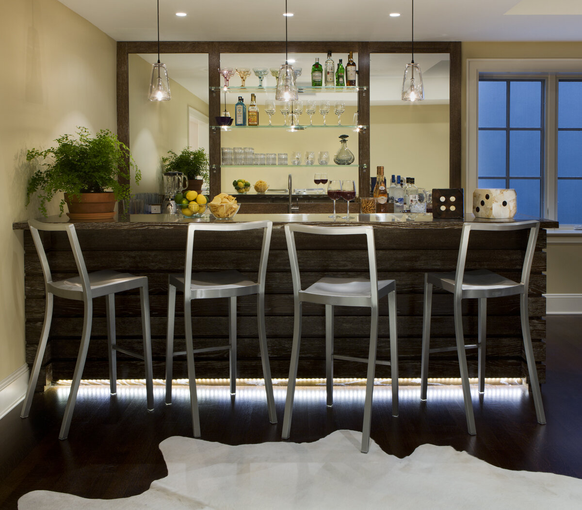 Custom Built-In Bar