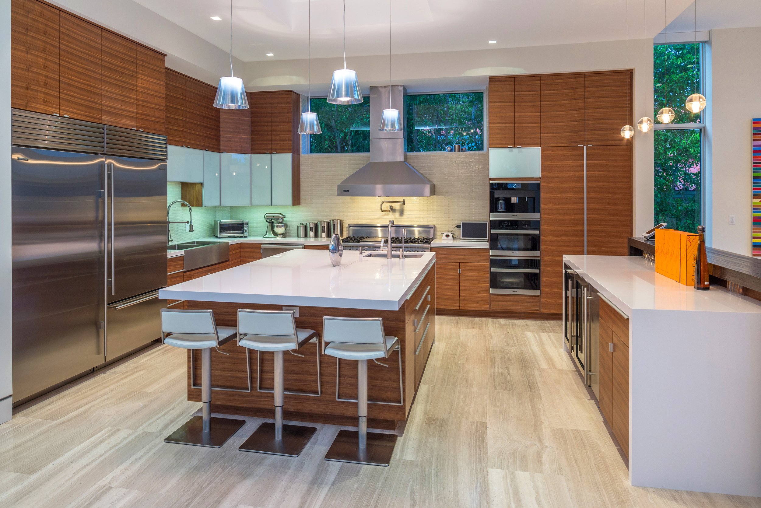 Kitchen with Island Seating